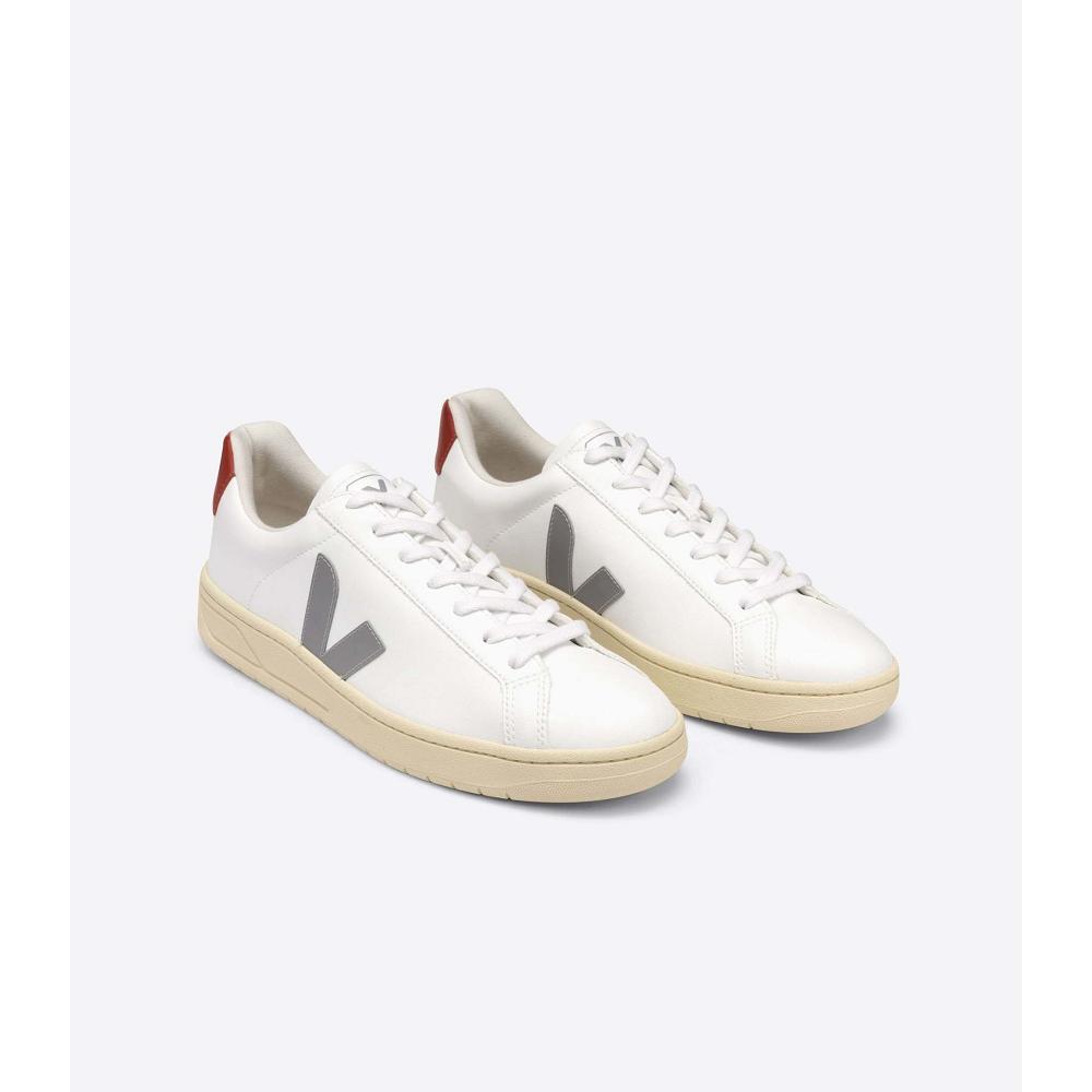 παπουτσια γυναικεια Veja URCA CWL White/Red/Grey | GR 569HAP